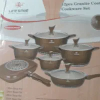 سرویس قابلمه مدل لایف اسمایل۱۲پارچه|ظروف پختوپز|بروجن, |دیوار