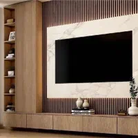 اجرای چمن بین موزاییکی و دیوار TV و باربیکیو|خدمات پیشه و مهارت|گرگان, |دیوار