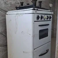 گاز چهار شعله چکسلواکی دارای دوطبقه فر