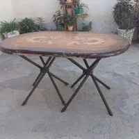 میز نهار خوری|میز و صندلی غذاخوری|لنجان, |دیوار