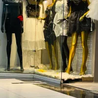 فروشنده خانم لباس مجلسی در پیروزی