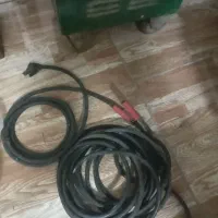 دستگاه جوش قدیمی با کابل مسی و انبر کلکسیونی|کلکسیون اشیاء عتیقه|قرچک, زیبا شهر|دیوار