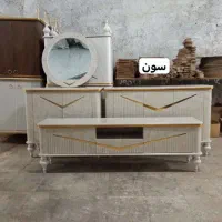 میز ال سی دی،آیینه و کنسول شرکتی بافل.اقساط کد۰۹۶|بوفه، ویترین، کنسول|همدان, |دیوار