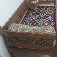 تخت سنتی 1*2 متر|تخت و سرویس خواب|مهدی شهر, |دیوار