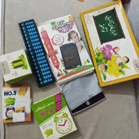 ساعت آموزشی الفبای آهنربایی کلیه لوازم کلاس اول