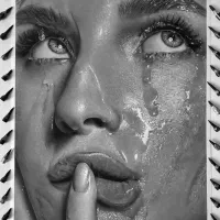 طراحی نقاشی چهره هدیه روز مرد