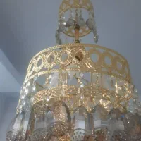 لوستر چهارشاخه خیلی تمیز