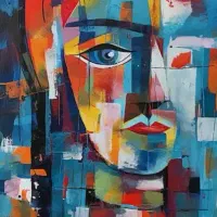 نقاش نقاشی ساختمان اقتصادی .‌.الوان