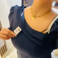 پیراهن مدل ماهی جلو چاک شیک نو سایز ۴۶/۴۸/۴۴