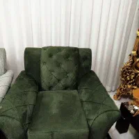 مبل سفید و سبز شیک نو نو|مبلمان خانگی و میز عسلی|اردبیل, |دیوار