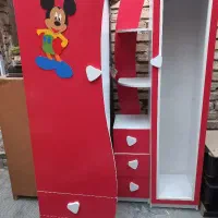 کمد بچه وبزرگ سال رنگ قرمز قشنگ|جاکفشی، کمد، دراور|ورامین, ورامین|دیوار