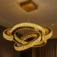 لوستر کریستالی،روکشی، شلنگ، شاخه ای.