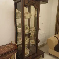 بوفه کارکرده ولی تمیز|بوفه، ویترین، کنسول|خوی, |دیوار