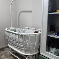 گهواره نوزاد  نو نو  اصلا استفاده نشده|تخت و صندلی بچه|اهواز, کیانپارس |دیوار