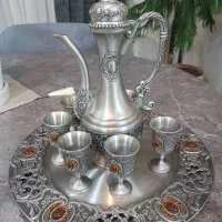 سرویس پارچ و 6 فنجان و سینی