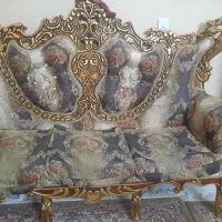 یک دست مبلمان ۷نفره به همراه میز عسلی|مبلمان خانگی و میز عسلی|تهران, جوادیه تهرانپارس|دیوار