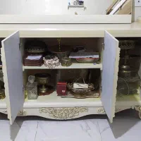 آینه و کنسول بزرگ|بوفه، ویترین، کنسول|دامغان, |دیوار
