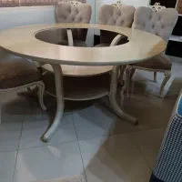 میز گرد ناهار خوری ۶ نفره