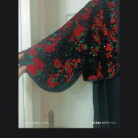تخفیف مانتو سنتی دو تیکه پولکدوزی شده|لباس|پرند, فاز ۴|دیوار