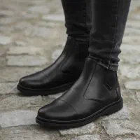 نیم بوت مردانه مدل اسپانیا رنگ مشکلی|کیف، کفش، کمربند|سلماس, |دیوار