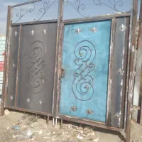 درهای سه متری وسه مترنیم ورق دومیل سنگین