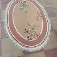 گلیم فرش بیضی