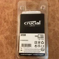 رم لپ تاپ کروشال DDR4 3200 8GB|قطعات و لوازم جانبی رایانه|کرمانشاه, |دیوار