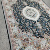 2تا فرش 9متری 1000شانه سورمه ای طرح سوگند