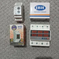 محافظ ،کنترل فاز ،کنتاکتور،فیوز مینیاتوری