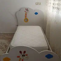 تخت خواب تک نفره نوجوان|تخت و سرویس خواب|خرمدره, |دیوار