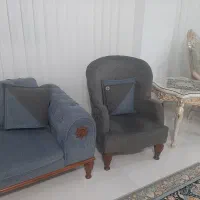 مبل راحتی اصلا استفاده نشده ۴ماهه خریدم|مبلمان خانگی و میز عسلی|شهریار, شهرک وائین|دیوار