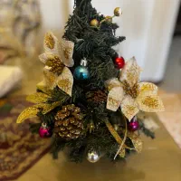 گلدان کریسمس مینیاتوری