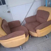 راحتی تک نفره بزرگ|مبلمان خانگی و میز عسلی|قزوین, |دیوار