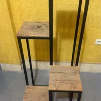 استند چوب و فلز|کتابخانه، شلف، قفسه‌های دیواری|قزوین, |دیوار