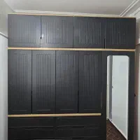 کمد دیواری پازلی|جاکفشی، کمد، دراور|قم, قلعه صدری|دیوار