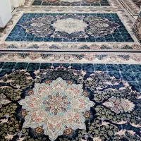 فرش ۹متری سرمه ای ۲عدد