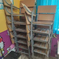 صندلی دانشجویی شاسی دار