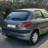 پژو ۲۰۶  خاکستری  مدل ۹۵|خودرو سواری و وانت|ورامین, ورامین|دیوار