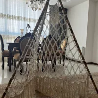 چادر سرخپوستی مکرومه|صنایع دستی و سایر لوازم تزئینی|دامغان, |دیوار