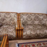 مبلمان خانگی ۷نفره همراه دوتامیزعسلی|مبلمان خانگی و میز عسلی|آبدانان, |دیوار