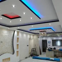 نقاش درب پنجره آهنی کناف