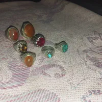هفت عدد انگشترای کهنه وبکر