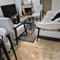 ست مبل راحتی + میز وسط + میز غذاخوری