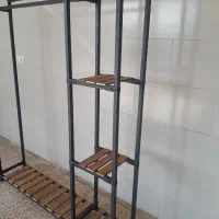 رگال لباس بغل طبقه ای|کتابخانه، شلف، قفسه‌های دیواری|رباط‌کریم, شهرک صنعتی ده‌حسن|دیوار