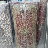پشتی ۱۲۰۰ شانه طرح ترنج نخ اکرولیک