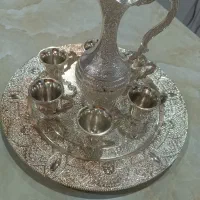 سینی و پارچ و لیوان کربلا