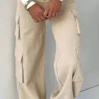 شلواربگ کارگو کتان سایز ۴۲ ۴۴