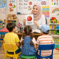 زبان انگلیسی به کودکان