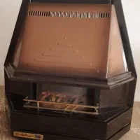 بخاری گازی طرح شومینه