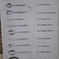 سرویس قاشق و چنگال کامل 128 پارچه 24 نفره|ظروف سرو و پذیرایی|تهران, شوش (باغ آذری)|دیوار